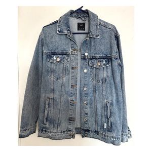 Bershka Oversized Denim Jacket